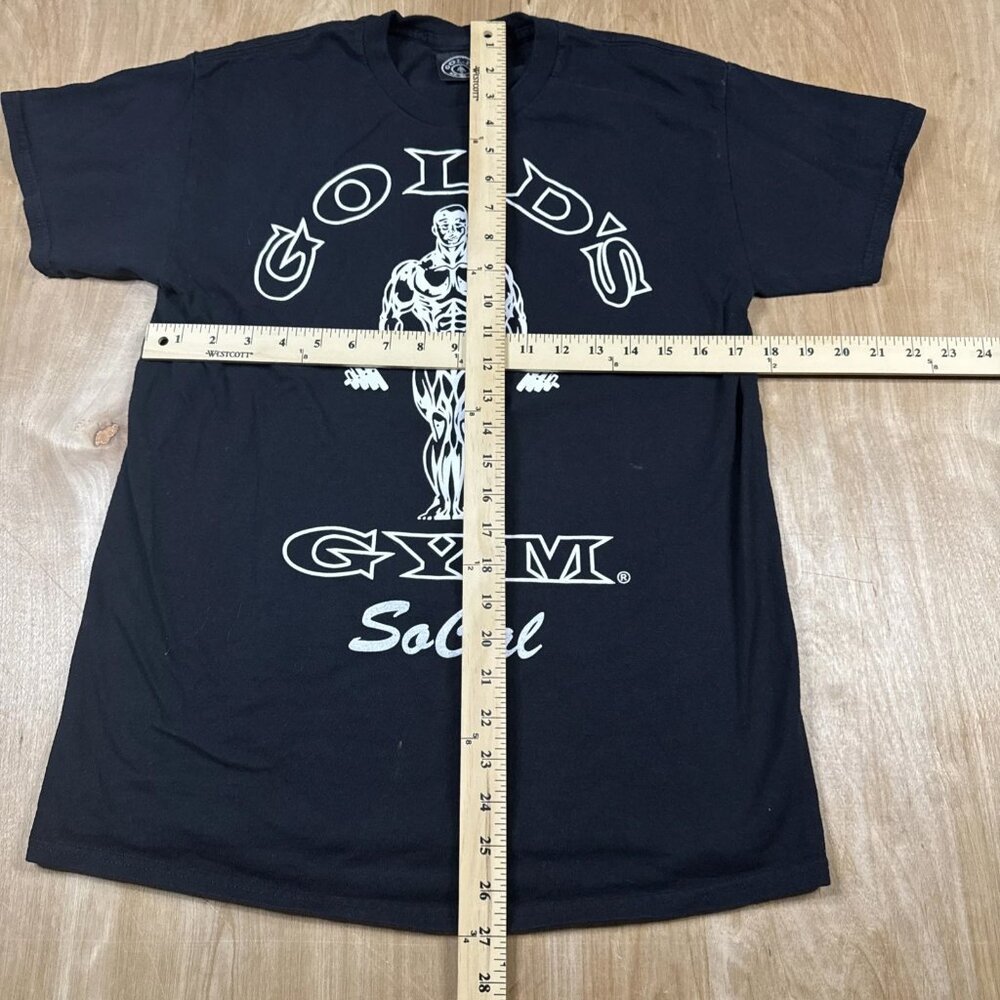 Golds Gym SoCal Men’s Black Short Sleeve T-Shirt Size Small - Picture 6 of 7